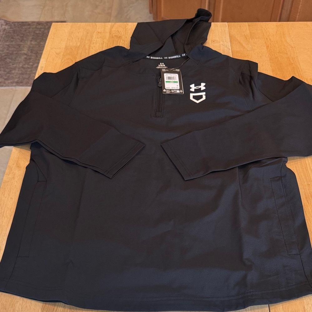 Men’s Large Under Armour Black Utility Pro Cage Jacket NWT